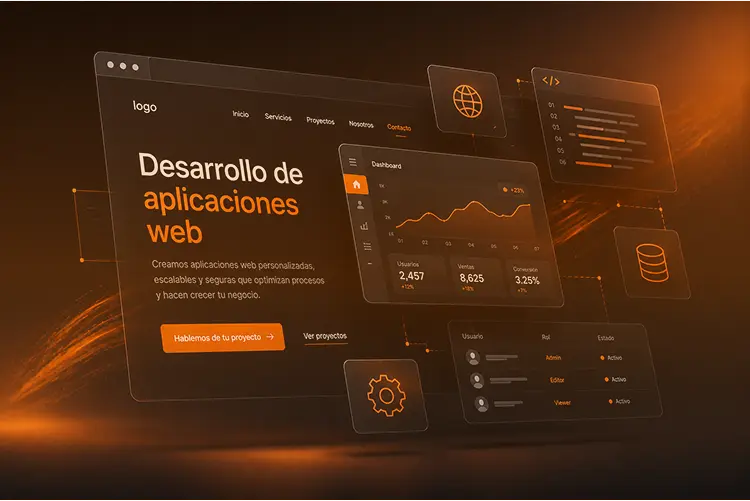 servicio desarrollo sistema web