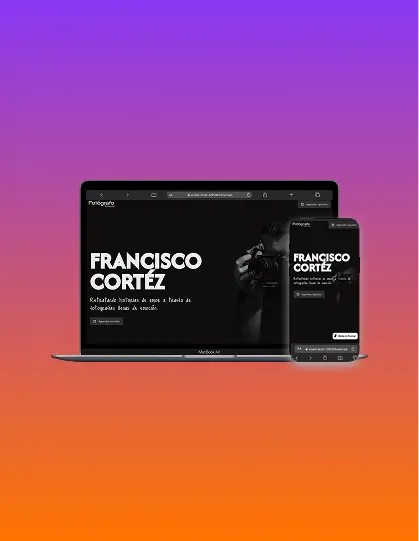 Página web en Framer